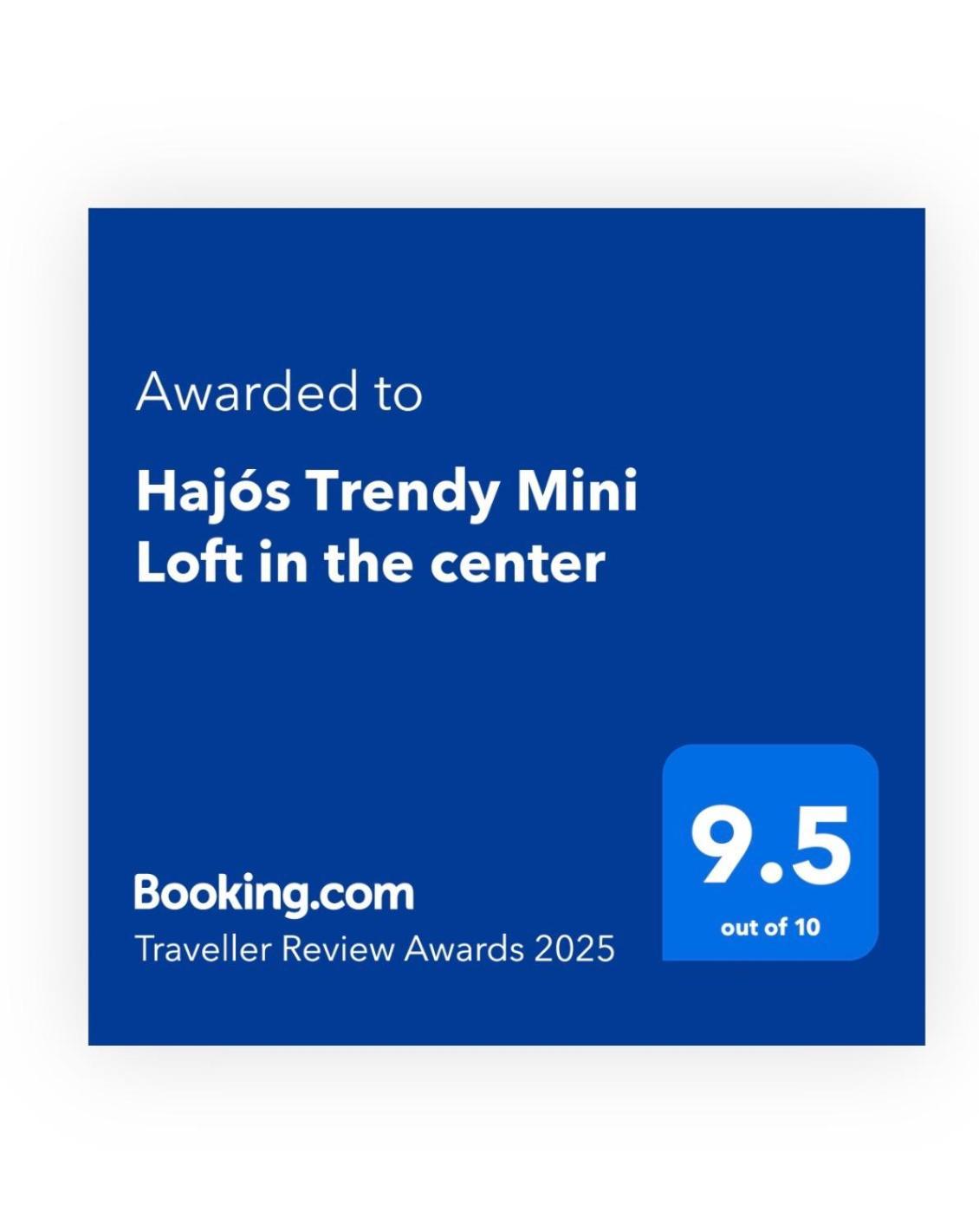 Apartment Hajos Trendy Mini Loft In The Center